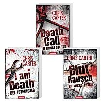 Chris Carter | Robert Hunter Reihe Band 7 - 9 | I am Death - Der Totmacher + Death Call - Er bringt den Tod + Blutrausch - Er muss töten von N.N.