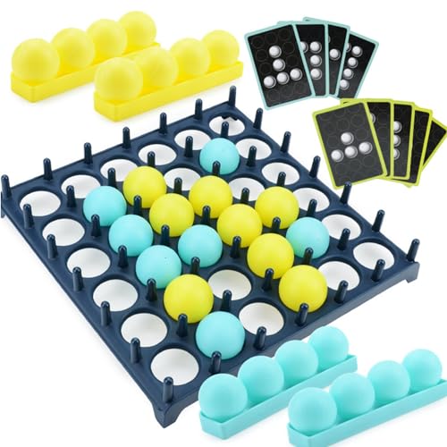 NABIC Bounce Off Party Game,Bouncing Ball Tischspiel,Tabletop Ping Pong,Bounce Off Spiel Für Hüpfbälle,Bounce Off Spiel Für Hüpfbälle,Game Jumping Ball,Lustiges Familienspiel Für 2-4 Spieler von NABIC