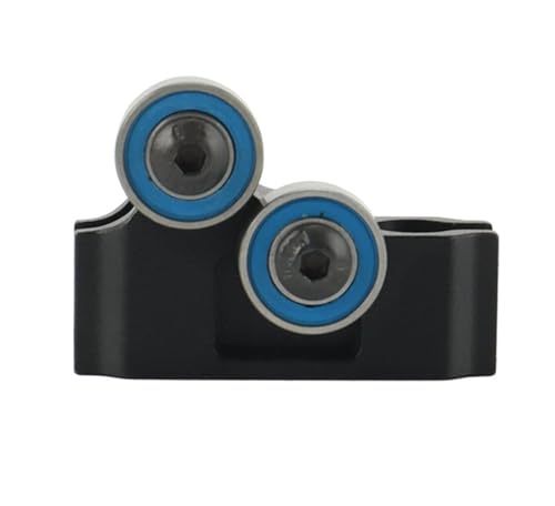 Für Arrma 1/7 Für Infraction Für Limitless Für Felony Metal Center Driveshaft Mount High Speed ​​Support Set ARA311027 RC Car Upgrade Parts RC Autozubehör(Black) von NAFRECX