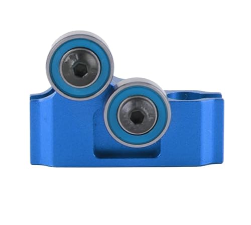 Für Arrma 1/7 Für Infraction Für Limitless Für Felony Metal Center Driveshaft Mount High Speed ​​Support Set ARA311027 RC Car Upgrade Parts RC Autozubehör(Blue) von NAFRECX