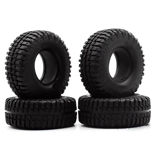 Für Axial Für SCX10 90046 90047 AXI03007 Für Tamiya CC01 D90 D110 TF2 100 MM 1,9 "Gummi Reifen Rad Reifen 1:10 RC Für Rock Crawler Auto Teile RC Autozubehör von NAFRECX