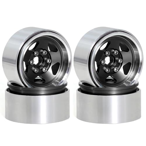 Für Axial Für SCX10 Für SCX10 II Für TRX4 D90 2,2 Zoll Aluminiumlegierung Beadlock-Felgennabe Anzug 1:10 RC Crawler Upgrade Autoteile RC Autozubehör von NAFRECX