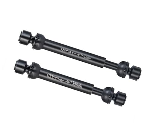 Für Axial Für SCX10 II 90059 1/10 Antriebswelle Vorne 100-135mm Hinten 122-151mm/133-163mm RC Crawler Auto Upgrade Teile Ersatz Zubehör RC Autozubehör Für Axial Für SCX10 II 90059 1/10 Antriebswelle Vorne 100-135mm Hinten 122-151mm/133-163mm RC Crawler Auto Upgrade Teile Ersatz Zubehör RC Autozubehör von NAFRECX