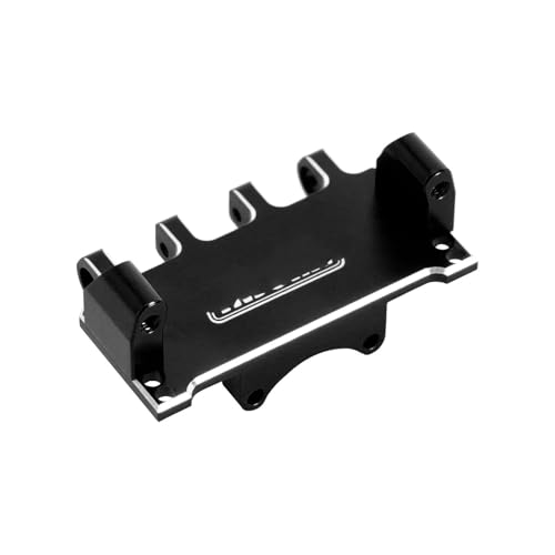 Für Axial Für SCX24 Einstellbare Servo Halterung 1/24 RC Crawler Upgrade Auto Teile Modifikation Ersatz Auto Zubehör RC Autozubehör(Black) von NAFRECX