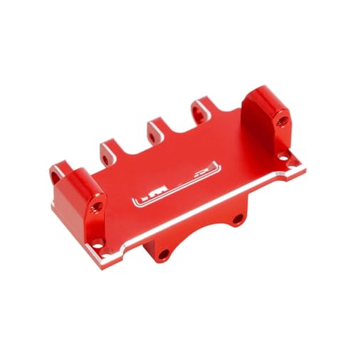 Für Axial Für SCX24 Einstellbare Servo Halterung 1/24 RC Crawler Upgrade Auto Teile Modifikation Ersatz Auto Zubehör RC Autozubehör(Red) von NAFRECX