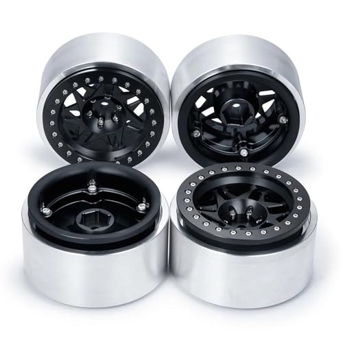 Für Axial Für SCX6 AXI05000 Für Wrangler 1/6 2,9" Beadlock Radnabe Felgen RC Crawler Modifikation Auto Upgrade Teile Zubehör RC Autozubehör von NAFRECX