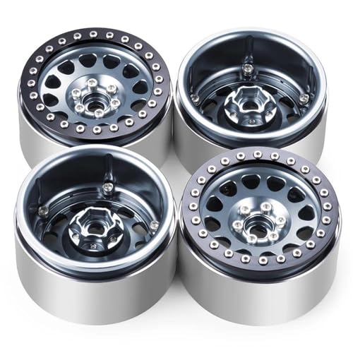 Für Axial Für Wraith 90018 Für TRX-4 1/10 2,2 Zoll Beadlock Rad Felgen Naben 35mm RC Für Rock Crawler Auto Modell Teile Refit Zubehör RC Autozubehör von NAFRECX