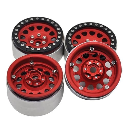Für Axial Für Wraith 90018 Für TRX-4 1/10 2,2 Zoll Beadlock Rad Felgen Naben 35mm RC Für Rock Crawler Auto Modell Teile Refit Zubehör RC Autozubehör von NAFRECX