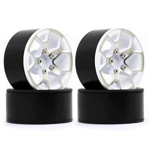 Für Axial SCX10 Für Traxxas Für TRX4 D90 Gen8 Für MST Robuste 1,9-Zoll-Beadlock-Felgennabe, 1/10 Modifikation, RC-Crawler-Autoteile RC Autozubehör von NAFRECX