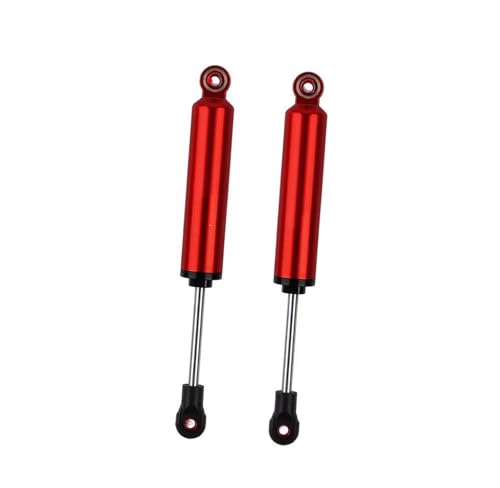 Für Capra Für Gen8 1/10 RC Crawler Auto Für Axial SCX10 90046 Eingebauter Federstoßdämpfer 90/100/110/120mm Dämpferdekoration RC Teile RC Autozubehör(Red,110mm) von NAFRECX