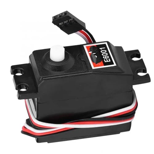 Für HSP 94105 94106 94166 1/8 1/10 Ersatz 4,8-6V E6001 Kunststoff 6KG Getriebe Servo RC Modell Auto RC Spielzeug Upgrade Zubehör Ersatzteile RC Autozubehör von NAFRECX