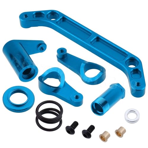 Für JLB Für Racing Für Cheetah 1/10 Bürstenloses RC-Auto Für Monster Truck Upgrade-Teile Lenkservo-Saver Komplettset Dekoration EA1009 EA1011 RC Autozubehör(6871) von NAFRECX