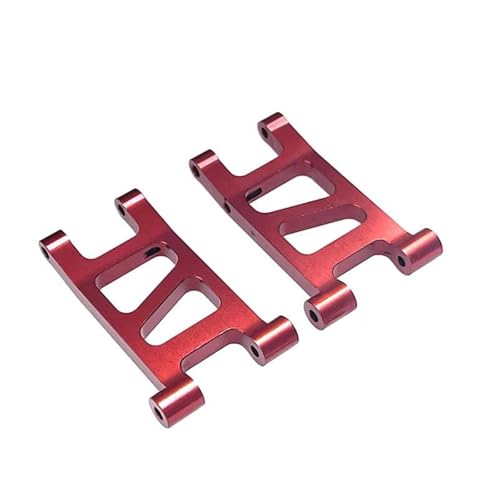 Für Mjx Für Hyper Für Go 14301 14302 14303 1/14 Fernbedienung Auto Geändert Zubehör Teile Verbesserte Ersatz Metall Hinten Unten Schwinge RC Autozubehör(Red) von NAFRECX
