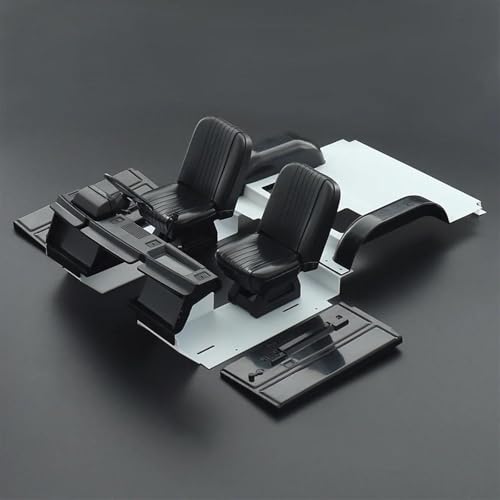Für Range Für Rover Für Axial Für SCX10 Für Traxxas Für TRX4 Ultra Realism Scale ABS Dashboard Sitz Innen Kit 1/10 RC Crawler Innen Auto Teile RC Autozubehör von NAFRECX