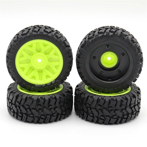 Für Rarello AM-X12 X12RC 14015 Für 144001 124017 124016 75mm RC Für Buggy Reifen Rad 12mm Hex Hub Mit Schaum Einsätze Upgrade Teile Off-Road Auto RC Autozubehör(Size1) von NAFRECX