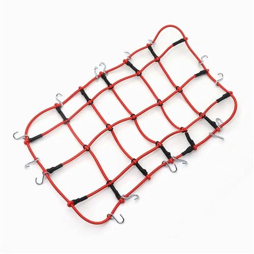 Für SCX10 90046 Für Tamiya CC01 D90 Für Trax Für TRX4 Für Defender 1/10 Für AJRC RC Crawler Autozubehör Elastisches Gepäcknetz RC-Dekorationsteile RC Autozubehör von NAFRECX