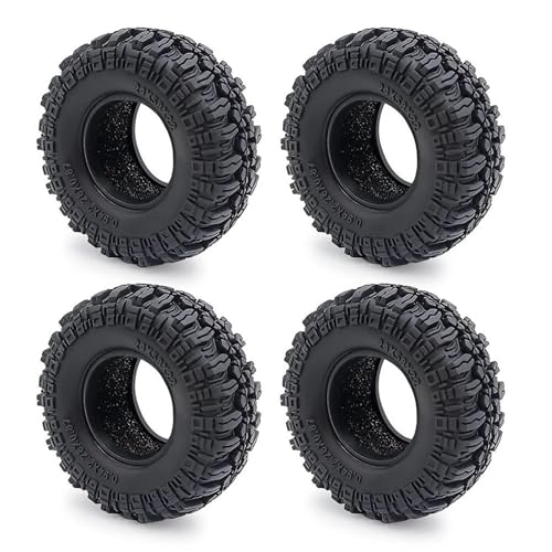 Für TRX-4M 1/18 Für Axial Für SCX24 1/24 RC Crawler Auto Upgrade Teile 1,0 Zoll Weiche Gummi Rad Reifen Zubehör 50/54/58/62/64/65mm RC Autozubehör Für TRX-4M 1/18 Für Axial Für SCX24 1/24 RC Crawler Auto Upgrade Teile 1,0 Zoll Weiche Gummi Rad Reifen Zubehör 50/54/58/62/64/65mm RC Autozubehör von NAFRECX