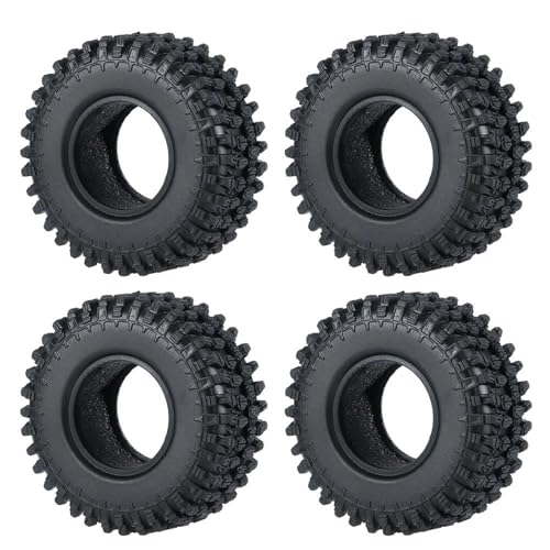 Für TRX-4M 1/18 Für Axial Für SCX24 1/24 RC Crawler Auto Upgrade Teile 1,0 Zoll Weiche Gummi Rad Reifen Zubehör 50/54/58/62/64/65mm RC Autozubehör Für TRX-4M 1/18 Für Axial Für SCX24 1/24 RC Crawler Auto Upgrade Teile 1,0 Zoll Weiche Gummi Rad Reifen Zubehör 50/54/58/62/64/65mm RC Autozubehör von NAFRECX