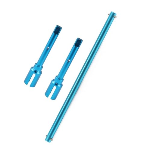Für Tamiya Für TT02 TT02B 1/10 Metall Upgrade Teile Zentrale Antriebswelle Und Propeller Joint Set RC Spielzeug Auto Teile Zubehör RC Autozubehör von NAFRECX