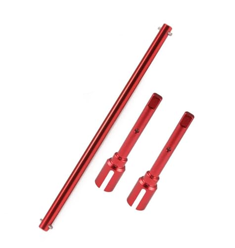 Für Tamiya Für TT02 TT02B 1/10 Metall Upgrade Teile Zentrale Antriebswelle Und Propeller Joint Set RC Spielzeug Auto Teile Zubehör RC Autozubehör von NAFRECX