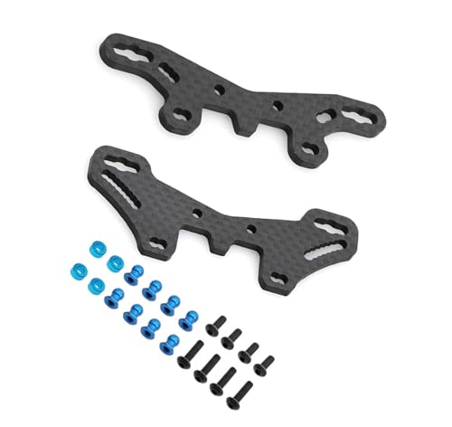 Für Tamiya Für TT02S TT02SR TT-02 Für Typ-S TT02 Für Typ-SR 1/10 RC Auto Upgrade Teile Carbon Fiber Vorne Hinten Shock Tower Platte Zubehör RC Autozubehör Für Tamiya Für TT02S TT02SR TT-02 Für Typ-S TT02 Für Typ-SR 1/10 RC Auto Upgrade Teile Carbon Fiber Vorne Hinten Shock Tower Platte Zubehör RC Autozubehör von NAFRECX