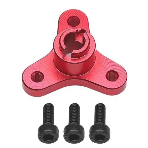 Für Traxxas 1/10 Für Stampede Für Slash Für Bandit Für Rustler Für VXL XL5 2WD Aluminiumlegierung Slipper Clutch Eliminator RC Upgrade-Autoteile RC Autozubehör(Red) von NAFRECX