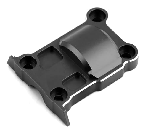 Für Traxxas 1/5 Für X-Maxx 1/6 Für XRT Für Monster Truck RC Upgrade Teile Metall Hinten Getriebe Abdeckung 7780 Änderung Auto Zubehör RC Autozubehör(Black) von NAFRECX
