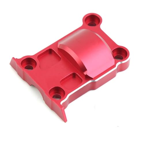 Für Traxxas 1/5 Für X-Maxx 1/6 Für XRT Für Monster Truck RC Upgrade Teile Metall Hinten Getriebe Abdeckung 7780 Änderung Auto Zubehör RC Autozubehör(Red) von NAFRECX