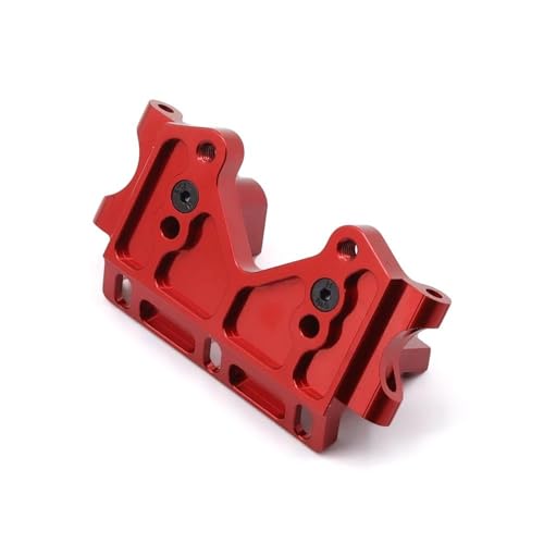 Für Traxxas 2530 Für Slash 2WD Für Rustler Für Stampede Für Bandit 1/10 Front Lower Bulkhead Ersatz Upgrade Teil Modifikation RC Autoteile RC Autozubehör(Red) von NAFRECX