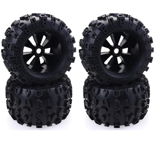 Für Traxxas Für Maxx Für Tmaxx Für E-Revo Für Revo 3.3 Für JLB Für Cheetah Für Monster 1/8 Maßstab, 17 Mm Sechskant, RC Truck-Reifen Und Felgen, Set Mit Teilen RC Autozubehör Für Traxxas Für Maxx Für Tmaxx Für E-Revo Für Revo 3.3 Für JLB Für Cheetah Für Monster 1/8 Maßstab, 17 Mm Sechskant, RC Truck-Reifen Und Felgen, Set Mit Teilen RC Autozubehör von NAFRECX