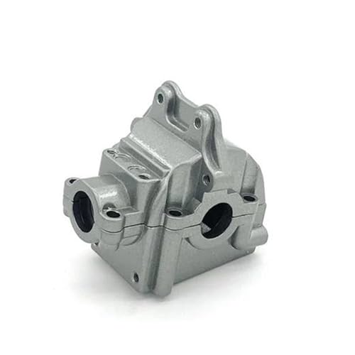 Für WLtoys 144001 144010 144002 124019 124018 Metall Vorne Hinten Wave Box Shell Gears 144001-1254 RC Auto Upgrade Ersatzteile Zubehör RC Autozubehör(Gray) von NAFRECX