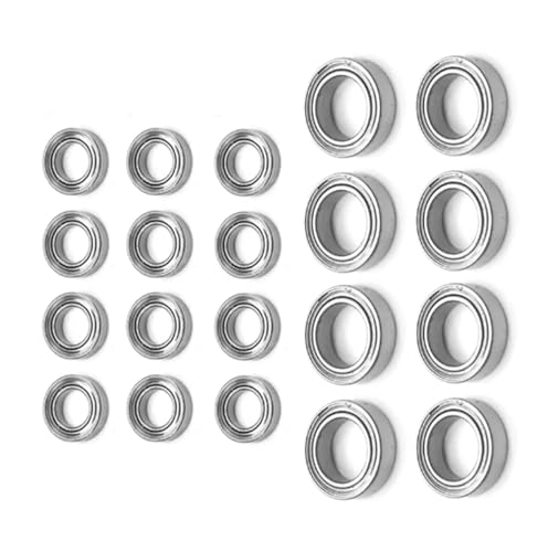 Für Wltoys 124016 124017 124018 124019 144001 144002 144010 20-teiliges Kugellagerset Ersatz RC Auto Ersatzteile Zubehör RC Autozubehör von NAFRECX