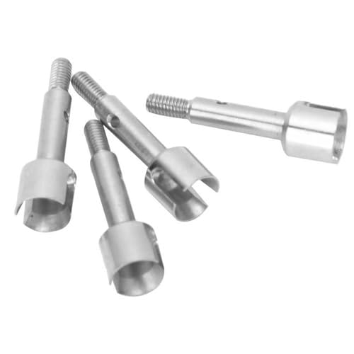 Für Wltoys 124018 124019 144001 144002 144010 124007 124016 124017 4 Stücke Ersatz Metall Rad Achse Stick Tasse RC Auto Upgrade Teile RC Autozubehör von NAFRECX