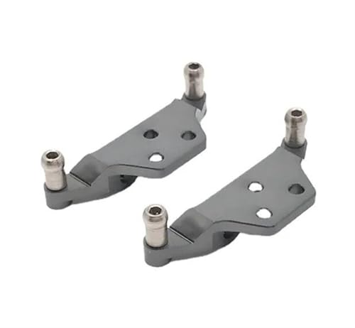 Für Wltoys Für P929 P939 K979 K989 K999 K969 1/28 Metall Stoßdämpfer Lenkung Tasse CVD Schaukel Arm Upgrade RC Auto Sare Teile Zubehör RC Autozubehör(Gray) von NAFRECX