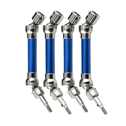 Kompatibel Mit Arrma Für Typhon Für SENTON Für Granite Für VORTEKS Für Rock V2 3S Für BLX 1/10 RC Autoteile Metall Vorne Hinten Antriebswelle RC Auto Ersatzteile(Blue) von NAFRECX