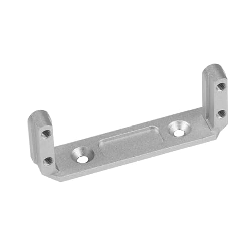 Kompatibel Mit Axial Für Capra Für Unlimited Trail Für Buggy Vanquish F9 SOA 4WD Aluminiumlegierung Servohalterung 1/10 RC Rigs Crawler RC Auto Ersatzteile(Silver) von NAFRECX