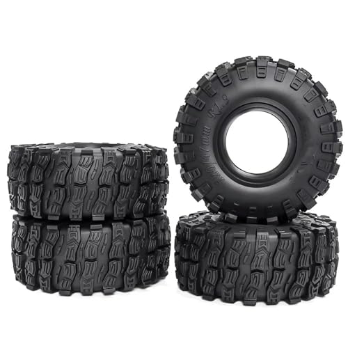 Kompatibel Mit Axial Für SCX10 Pro Für Capra Für Traxxas Für TRX4 D90 Für Redcat 120 Mm 1,9 Zoll Weichgummireifen Radreifen 1/10 RC Car RC Auto Ersatzteile von NAFRECX