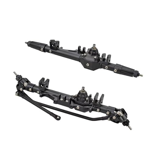 Kompatibel Mit Axial Für Wraith Für Rock Für Racer 90018 90045 RR10 90048 90053 Aluminiumlegierung Vorder-/Hinterachse 1/10 RC Crawler Car RC Auto Ersatzteile von NAFRECX