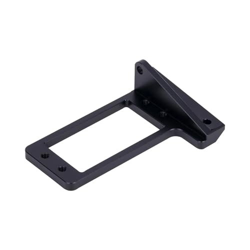 Kompatibel Mit Capra F9 Offset-Achse Für Chassis-Upgrade-Teile. 1 Stück Aluminiumlegierung BTA-Servohalterung Mit Niedrigem Schwerpunkt, 1/10 RC-Auto RC Auto Ersatzteile(Black) von NAFRECX