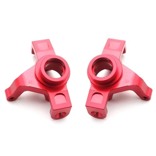 Kompatibel Mit Haiboxing Für HBX 16889 16889A 16890 SG1601 SG1602 1/16 RC Auto Upgrade-Teile 2 Stück Metall-Frontlenkbecher RC Auto Ersatzteile(Red) von NAFRECX
