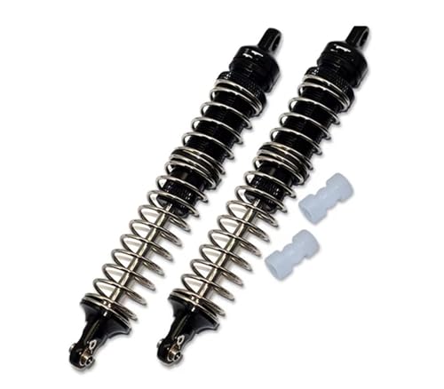 Kompatibel Mit LOSI Für LMT 4WD Für Monster Truck 1/8 RC Auto Metall-Upgrade-Teile 130 Mm Vorne Hinten Für Universal-Stoßdämpfer LOS243013 RC Auto Ersatzteile(Black) von NAFRECX