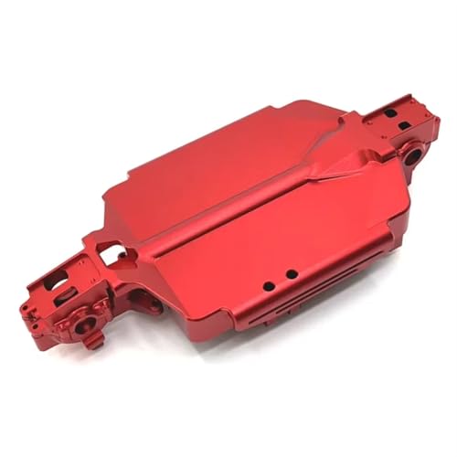 Kompatibel Mit MJX Für Hyper Für Go 16207 16208 16209 16210 H16 M162 Metallgehäuse Für Chassis 1/16 RC Auto Upgrade Teile Zubehör RC Auto Ersatzteile(Red) von NAFRECX