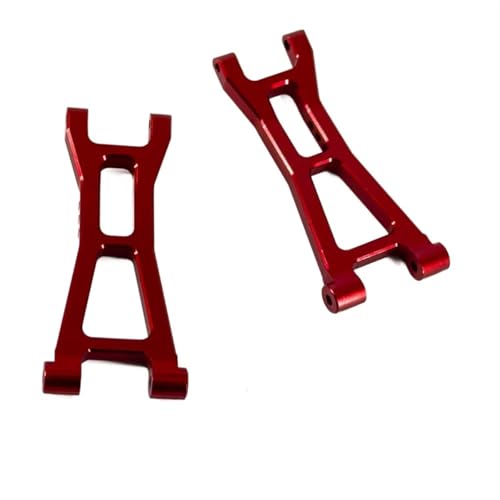 Kompatibel Mit Mjx Für Hyper Für Go 16207 16208 16209 16210 H16 Upgrade-Teile Aluminium Hinten Unten Für Schwinge RC-Autozubehör RC Auto Ersatzteile(Red) von NAFRECX
