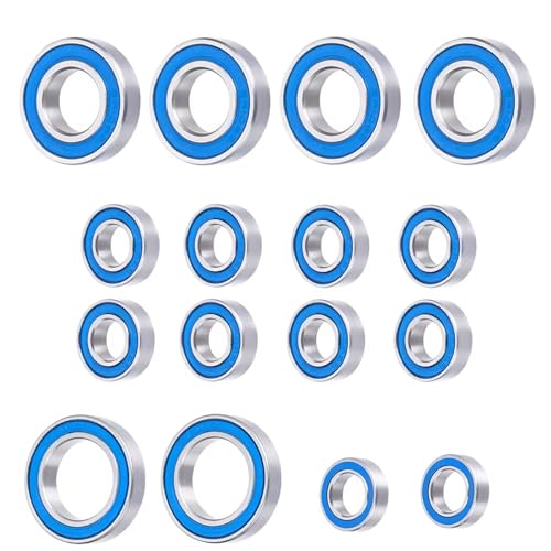 Kompatibel Mit SCX6 AXI05000 1/6 RC Crawler Car Upgrade-Teile-Zubehör 16-teiliger Radnaben-Achsen-Lagersatz RC Auto Ersatzteile Kompatibel Mit SCX6 AXI05000 1/6 RC Crawler Car Upgrade-Teile-Zubehör 16-teiliger Radnaben-Achsen-Lagersatz RC Auto Ersatzteile von NAFRECX