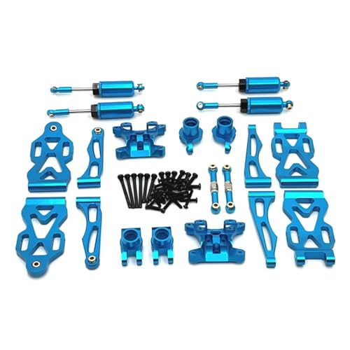Kompatibel Mit SCY Für JJRC C8805 1/16 RC Auto Teile Ersatz Zubehör Metall Upgrade Und Modifikation Kit RC Auto Ersatzteile(Blue) von NAFRECX