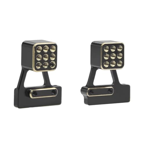 Kompatibel Mit TRX-4M 1/18 RC Crawler-Upgrades, Verstellbare Messing-Stoßdämpferhalterung, 9 Löcher, Stoßdämpferhalterung Vorne Und Hinten, 50 G RC Auto Ersatzteile Kompatibel Mit TRX-4M 1/18 RC Crawler-Upgrades, Verstellbare Messing-Stoßdämpferhalterung, 9 Löcher, Stoßdämpferhalterung Vorne Und Hinten, 50 G RC Auto Ersatzteile von NAFRECX