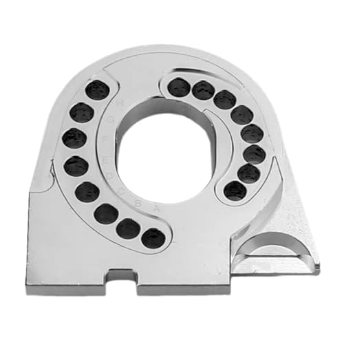 Kompatibel Mit TRX4 Für Defender-Upgrade-Teile, Motorhalterung Aus Aluminiumlegierung, 1/10 RC Crawler, Ersatzzubehör RC Auto Ersatzteile(Silver) von NAFRECX