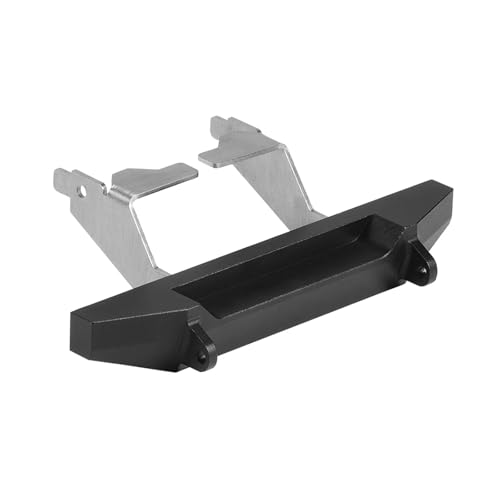 Kompatibel Mit TRX4M Für Defender Für Chassis, CNC-Aluminium, Vordere Und Hintere Stoßstange Mit Windenhalterung Und Grill, 1/18 RC Crawler-Upgrade-Teile RC Auto Ersatzteile(Rear Bumper) von NAFRECX
