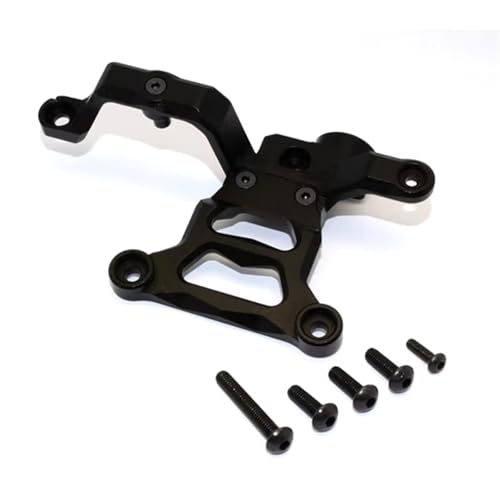 Kompatibel Mit Traxxas Für X-MAXX 6S 8S 4WD Für Monster Truck 1/5 RC Car Upgrade-Teile Metalllenkung Bellcrank Support 7746 RC Auto Ersatzteile(Black) von NAFRECX