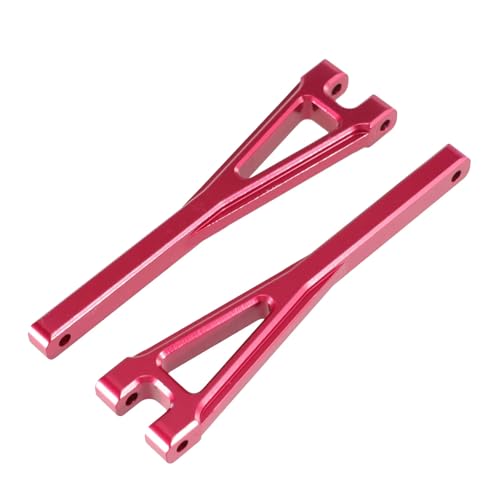 Kompatibel Mit WLtoys 104009 12401 12402 12403 12404 12409 Metall-Upgrade-Modifikation Hinten Oben Für Schwingarm-RC-Auto-Ersatzteil RC Auto Ersatzteile(Red) von NAFRECX